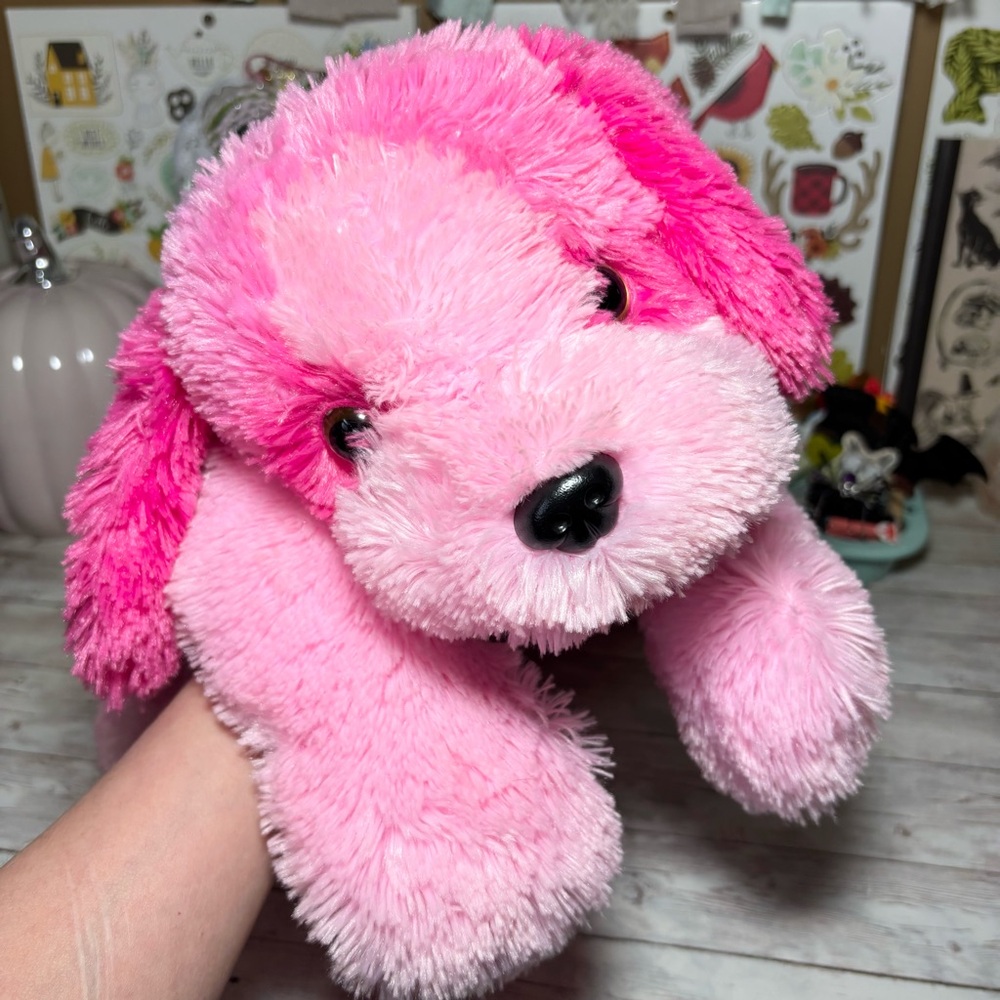 Ty Classic Yodeler 22” St Bernard Pink Plush Dog Puppy 2011 Yodels StuffedAnimal